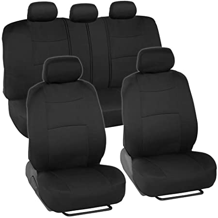 BDK PolyCloth Black Seat Covers
