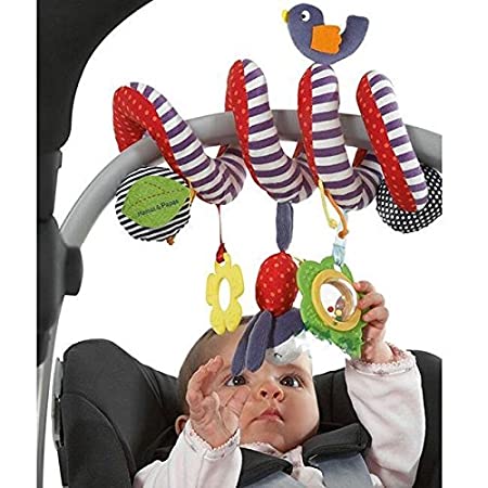 BeeSpring Hanging Rattles Spiral Stroller