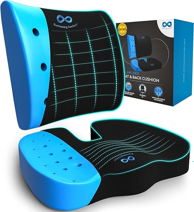 Gel Seat Cushion Back Relief