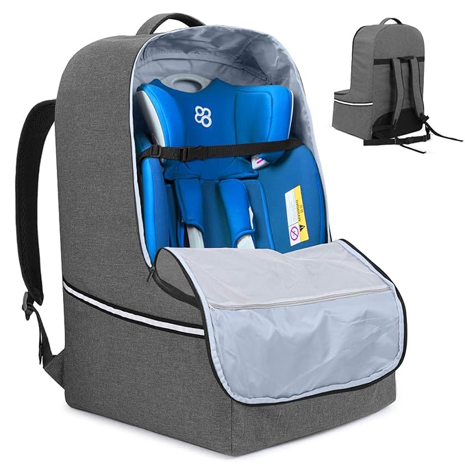 Teamoy Reflective Carseat Carrier Airplane