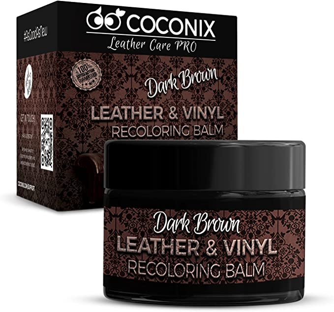 Coconix Leather Recoloring Balm Brown
