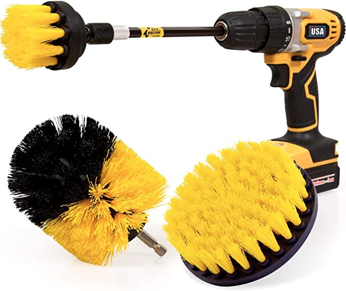 Scrubber Cleaning Extended Attachment Revolver