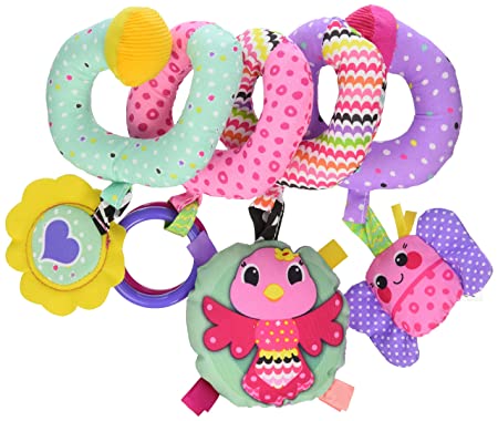Infantino Spiral Activity Toy Pink