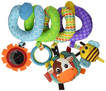 Infantino Spiral Activity Toy Blue